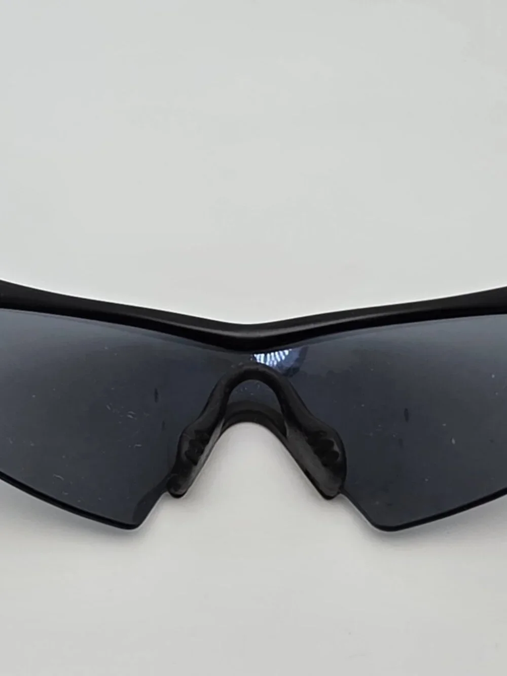 Oakley 11-162 SI Industrial M Frame Black Polarized Z87 Grey Strike Sunglasses